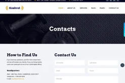 Koshrot - Gym Fitness HTML5 Template