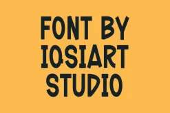 Kotamis - Food Display Font