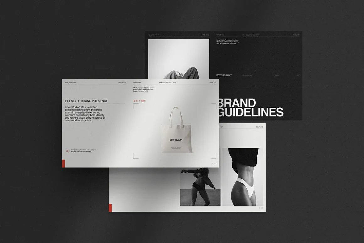 KOVE | Brand Guidelines Template