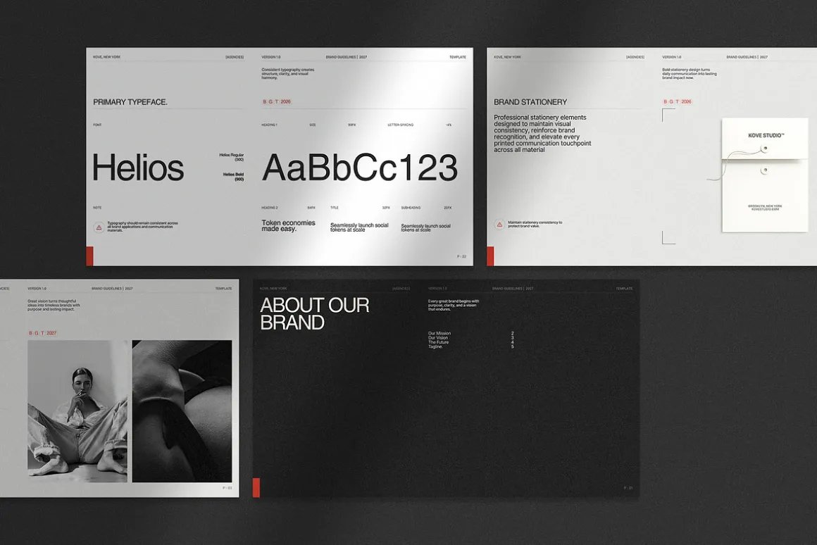 KOVE | Brand Guidelines Template