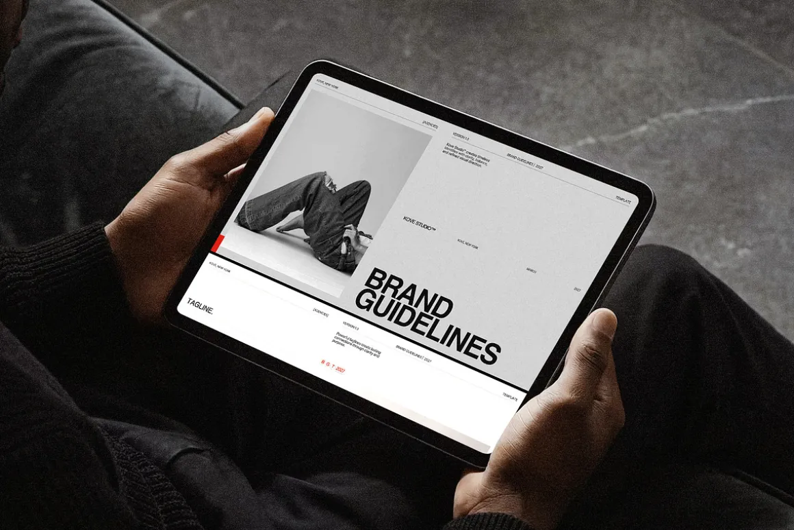 KOVE | Brand Guidelines Template