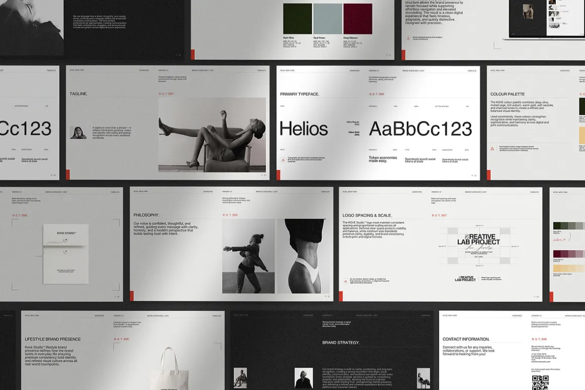 KOVE | Brand Guidelines Template