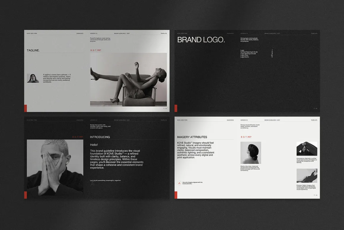 KOVE | Brand Guidelines Template