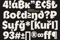 Kurlbit - Bold Display Sans