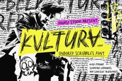 Kvltura - Unbored Scribbles Font