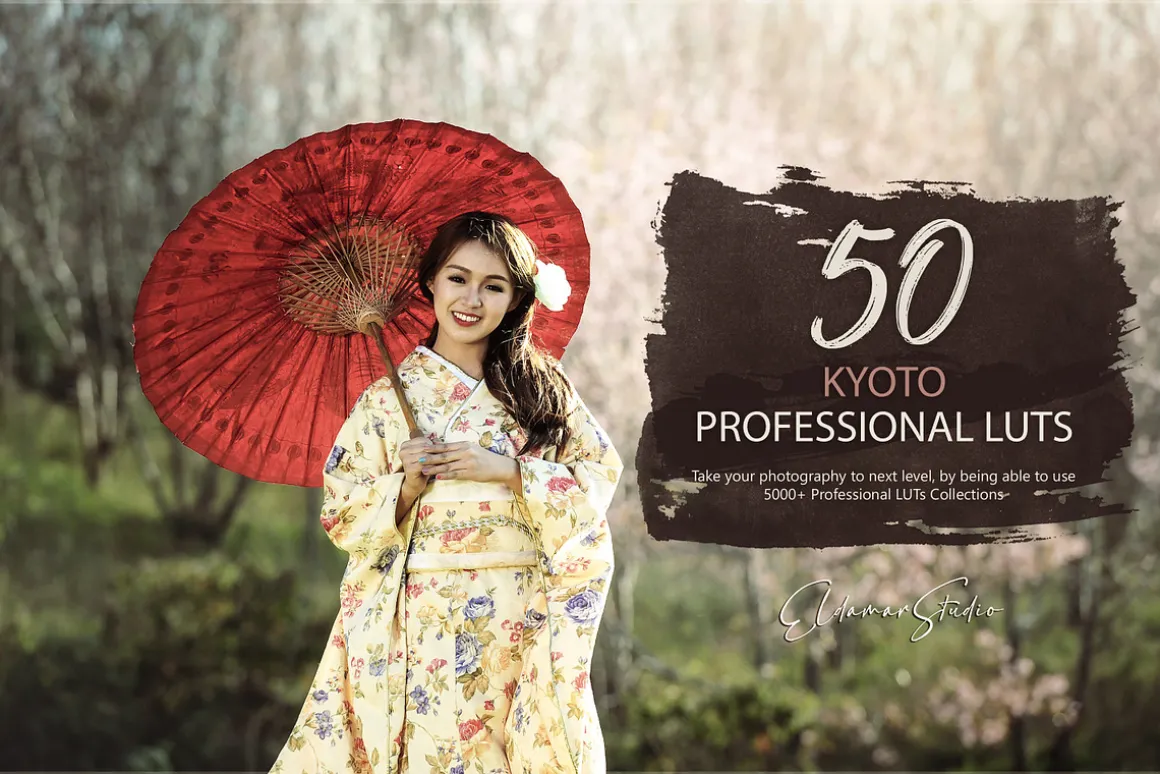 50 Kyoto LUTs Pack