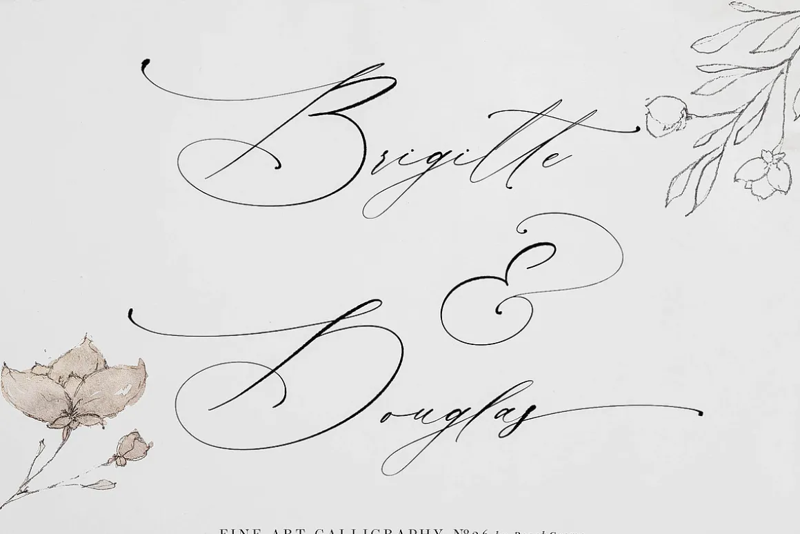 La Bohemia // Fine Art Calligraphy