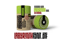Labyrinth Upper Case Font