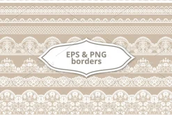 Lace Brushes for Illustrator