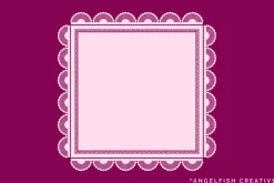 Lace Border Brushes for Procreate