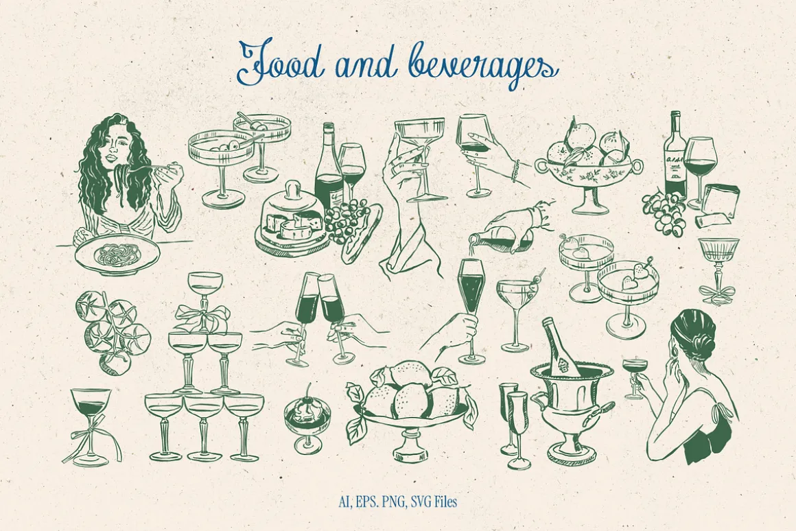 La Dolce Vita Illustrations P.2