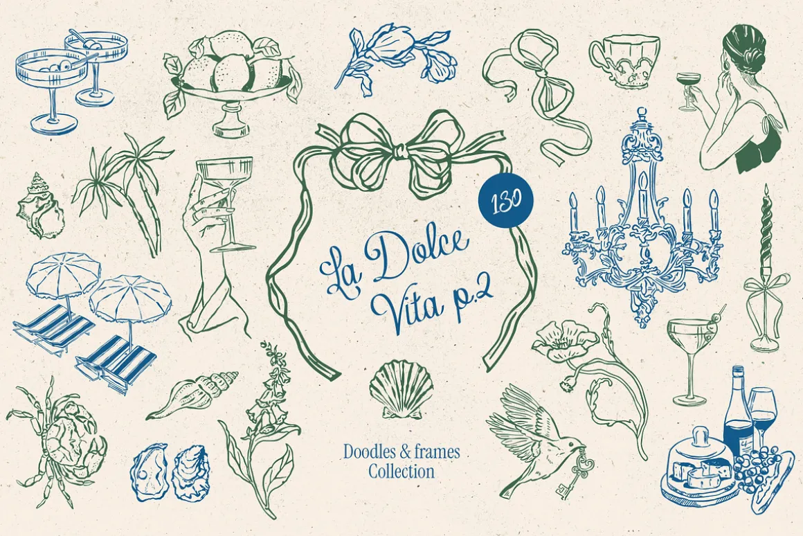La Dolce Vita Illustrations P.2