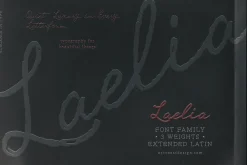 Laelia Font Family | Elegant Script