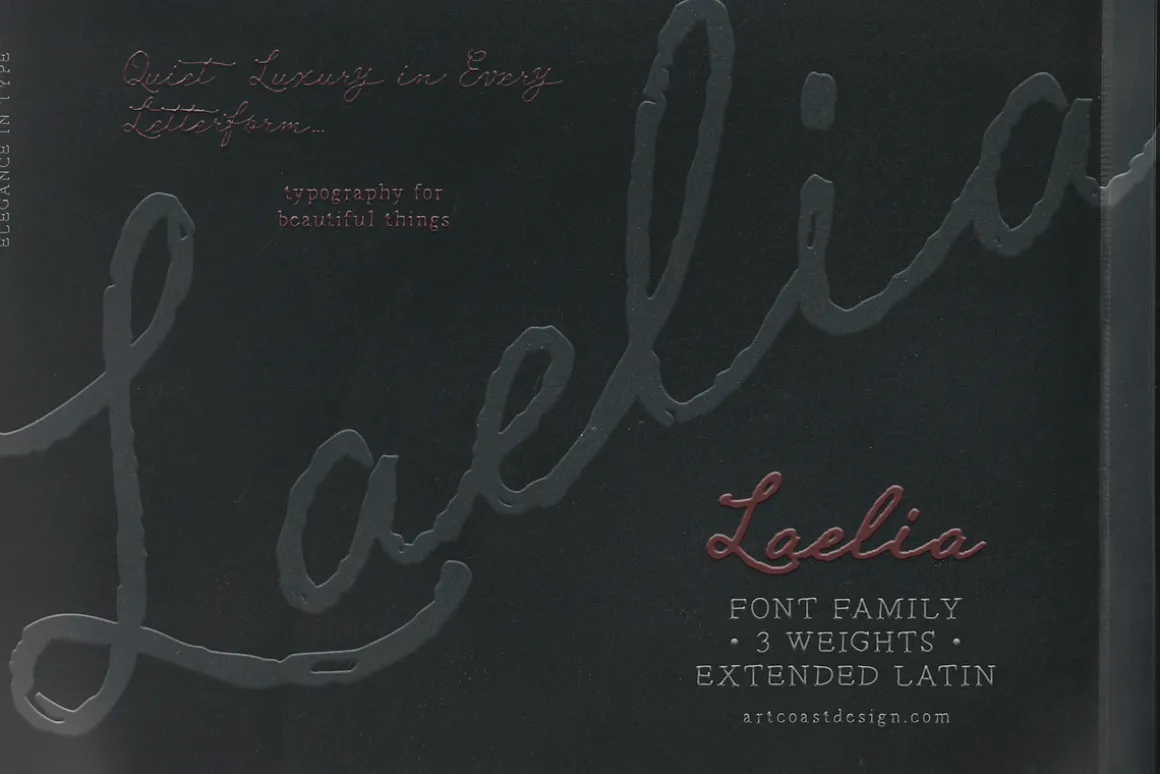 Laelia Font Family | Elegant Script