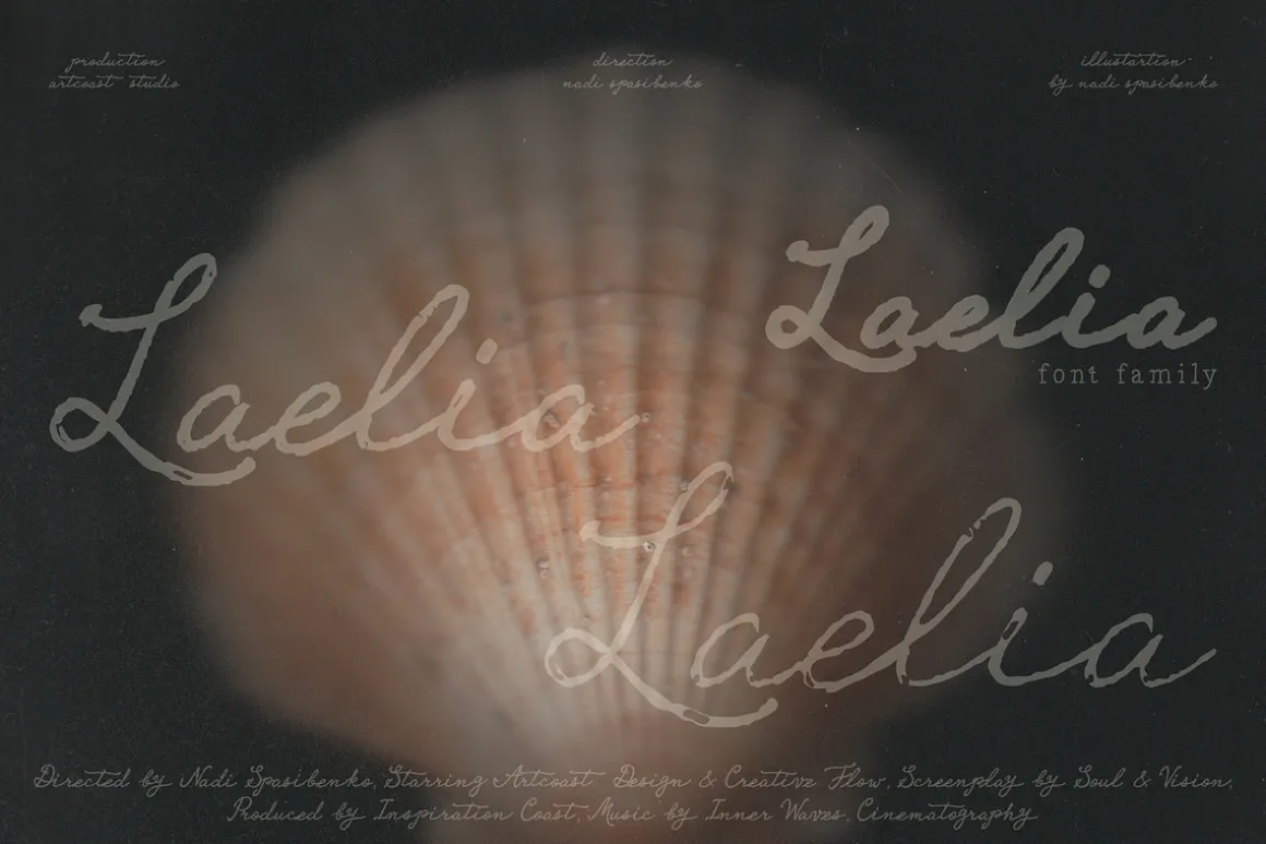 Laelia Font Family | Elegant Script