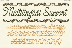 Lakestile - Classic Reverse Script