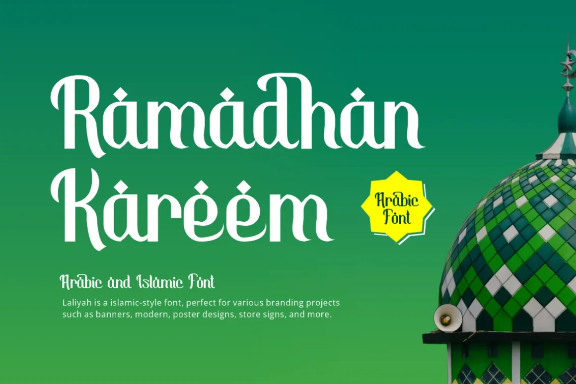 Laliyah - Arabic Ramadhan Font
