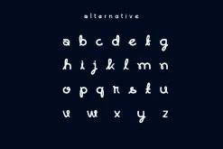Lamgros - Minimal Logo Font