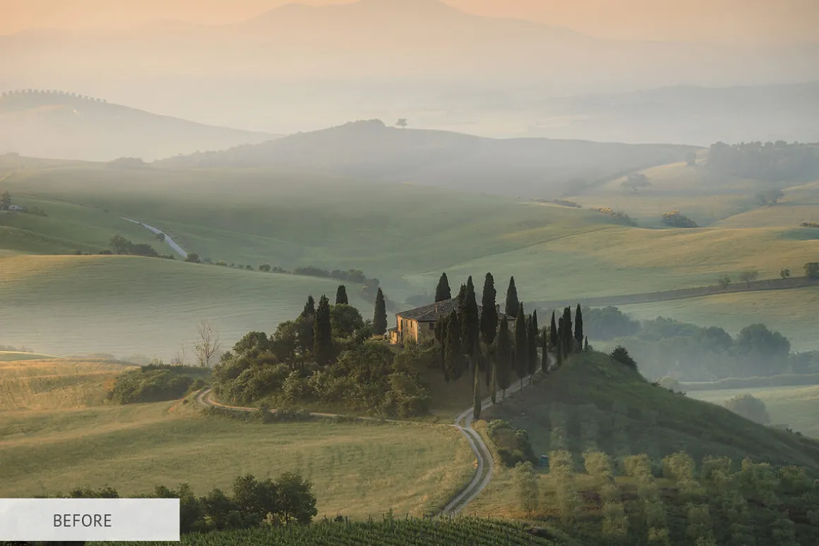 Landscape Workflow Presets Lightroom