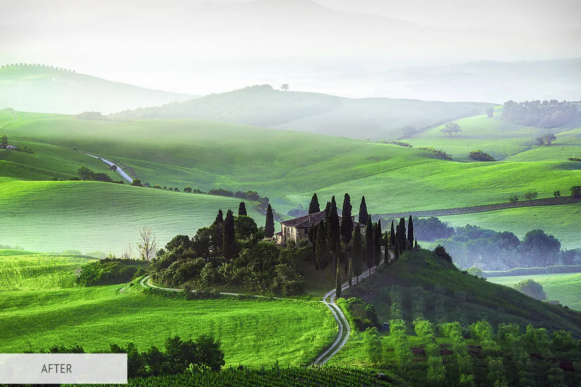 Landscape Workflow Presets Lightroom