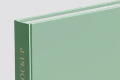 Landscape Book Mockup - 12 views