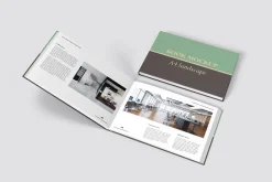 Landscape Book Mockup - 12 views