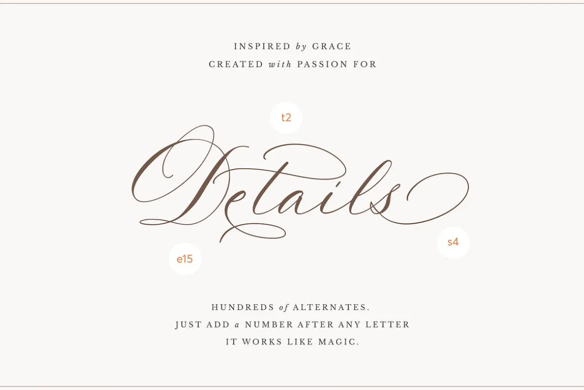 La Rumba - Modern Calligraphy Font