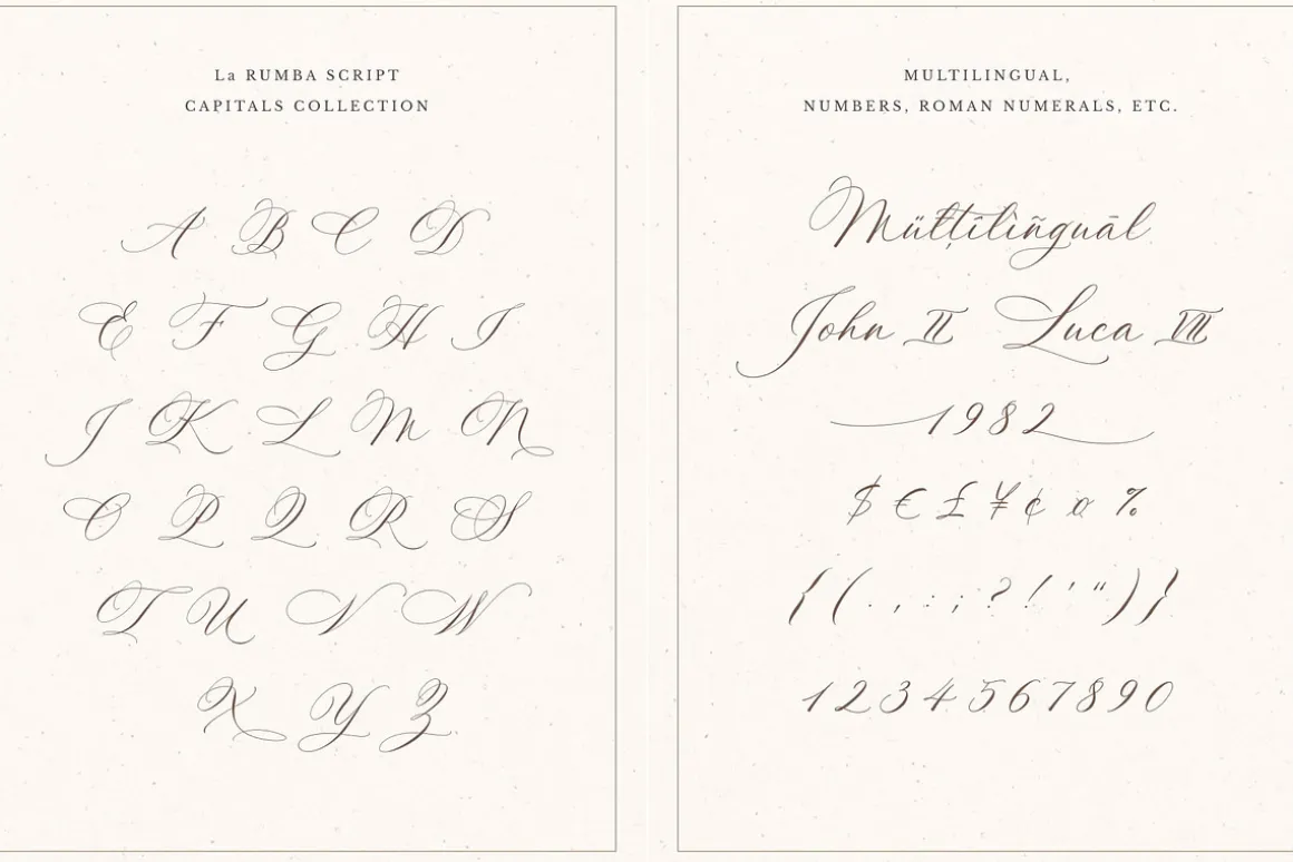 La Rumba - Modern Calligraphy Font
