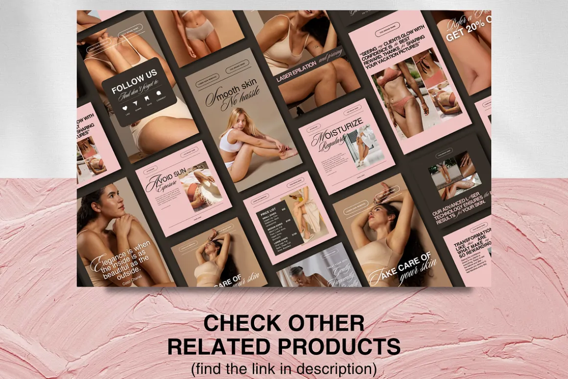 Laser Hair Removal Canva Website