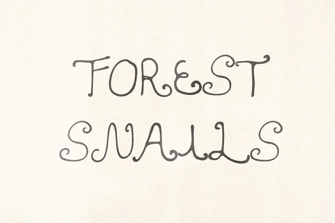 La Siren Hand Drawn Display Font