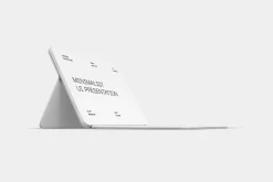 Latest iPad Clay Mockup + Keyboard