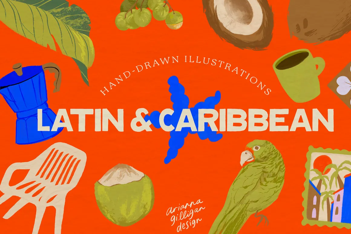Latin & Caribbean Inspired Clipart