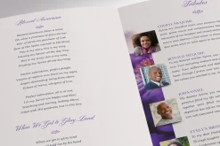 Lavender Love Tabloid Funeral