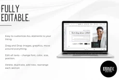 Law Firm Canva Website Template
