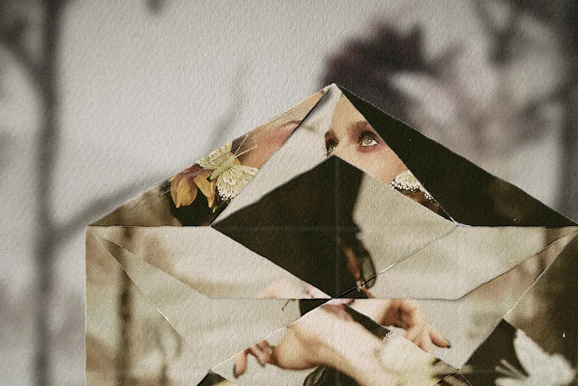 Layered Paper Template #4