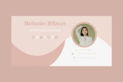 Layla | 3 Email Signature Canva