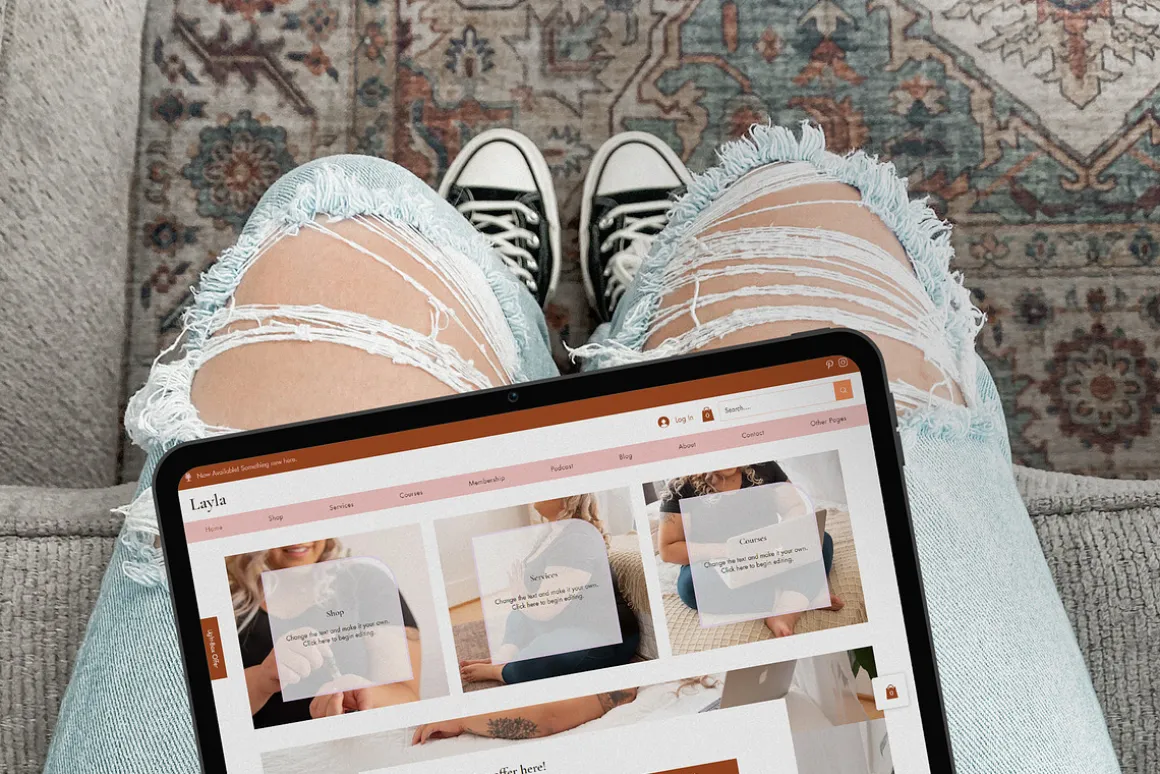 Layla Wix Website Template
