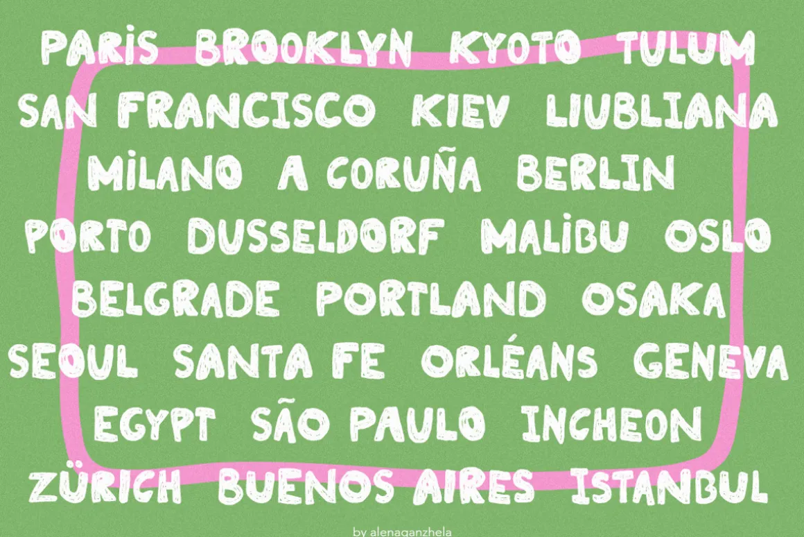 Lazy Crunch - playful font duo