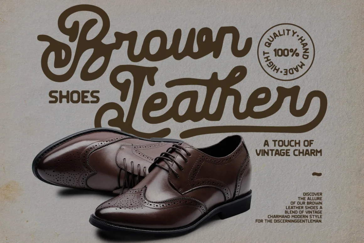 Leather Necks - Vintage Font Duo