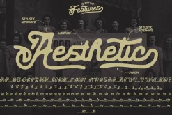 Leather Necks - Vintage Font Duo