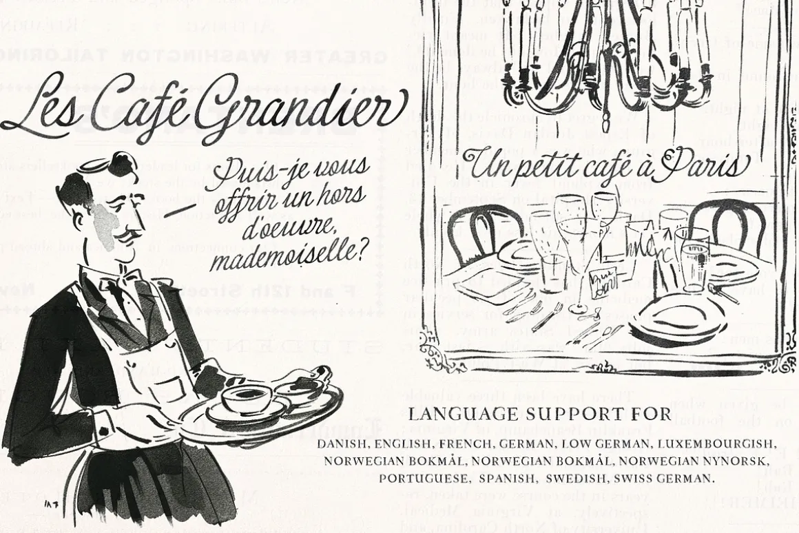 Le French Baguette Script