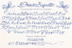Le French Baguette Script