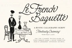 Le French Baguette Script