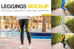 Leggings Mockup Set