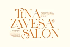 Leina Savira Stylish Serif Font