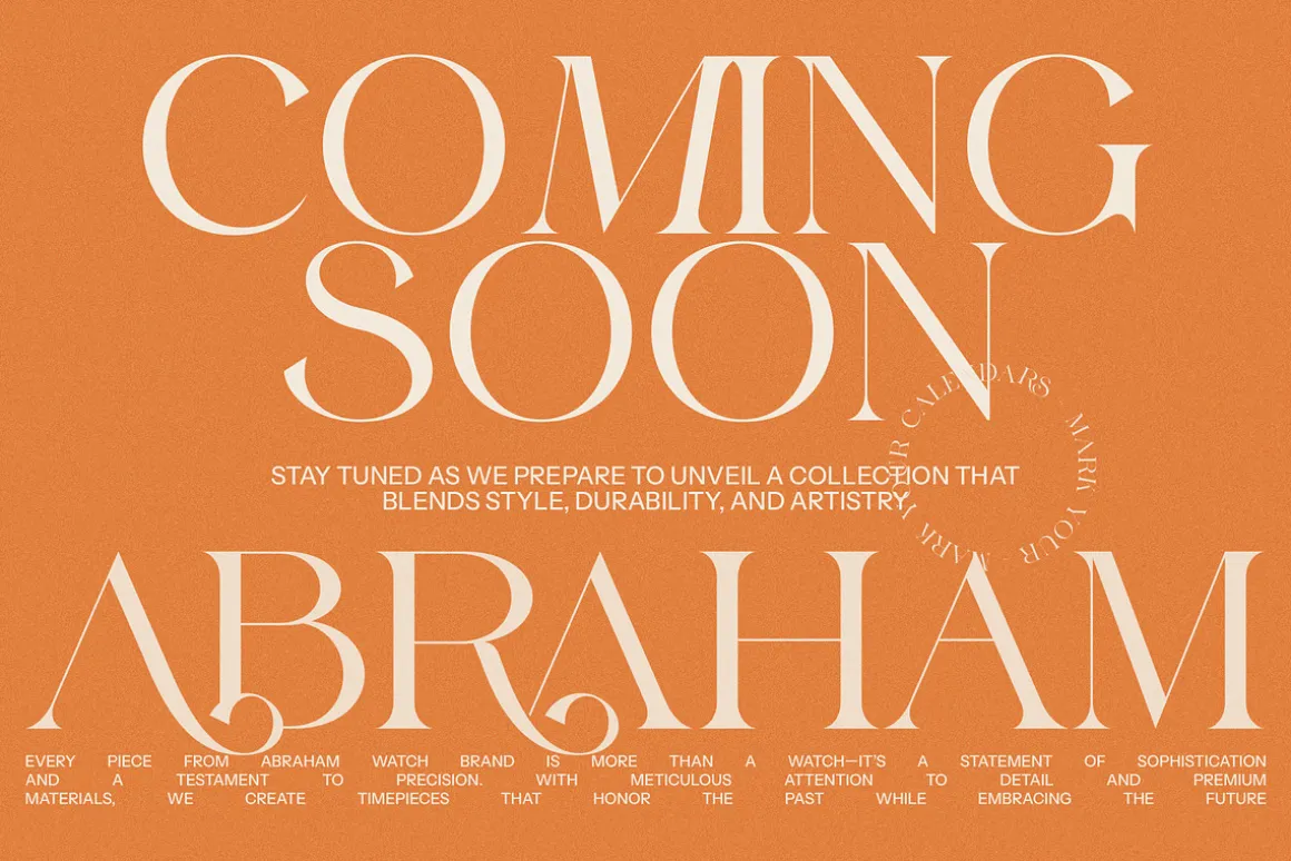 Leina Savira Stylish Serif Font