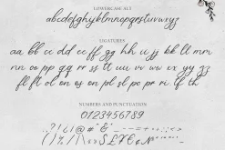 'Le Jardin' Floral Font