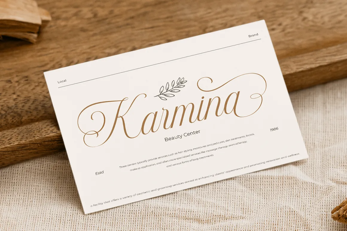 Le Maire - Modern Cursive Script