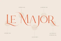 Le Major | Display Serif Font