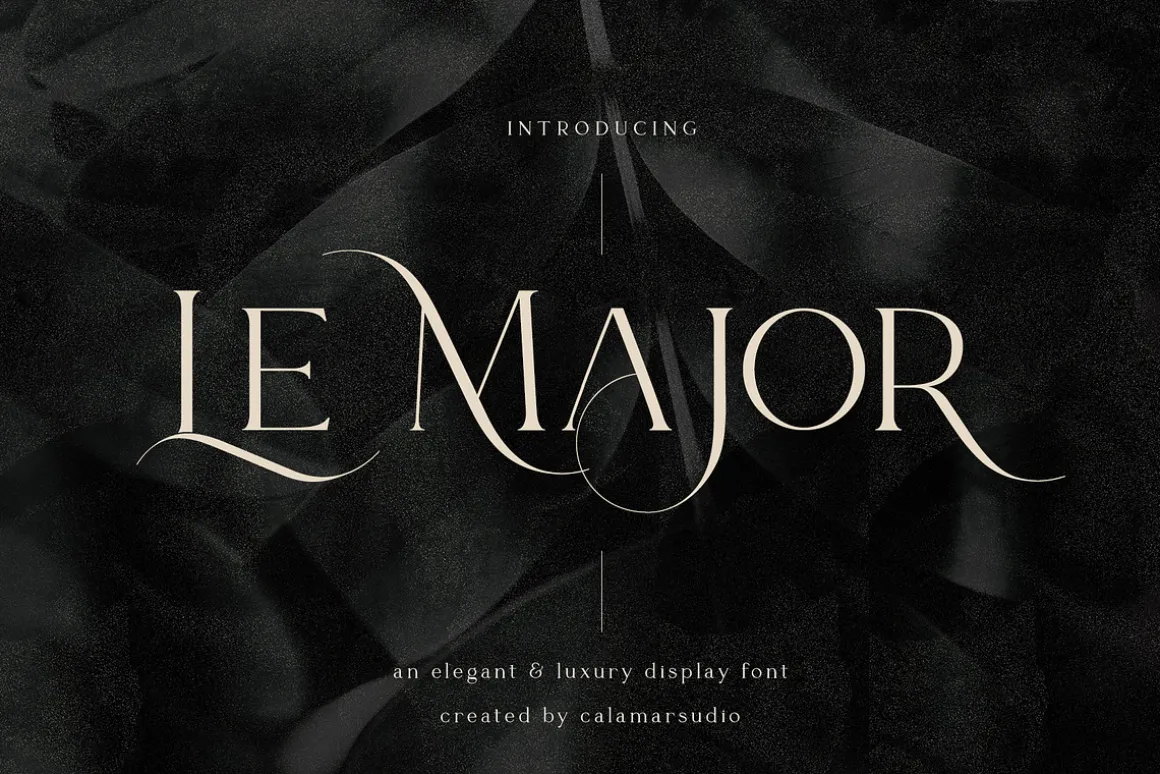 Le Major | Display Serif Font